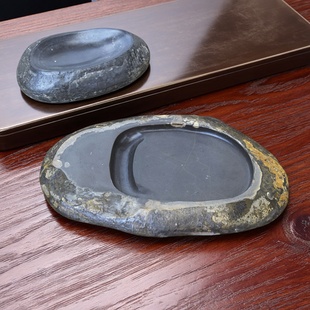 徐公砚型胜端砚龟石砚稀缺资源书画用品文房摆件墨碟墨海天然原石