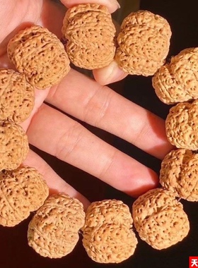 王者孤品尼泊尔大金刚满肉飞碟高油高密秒沉姜黄皮菠萝蜜手串毕业