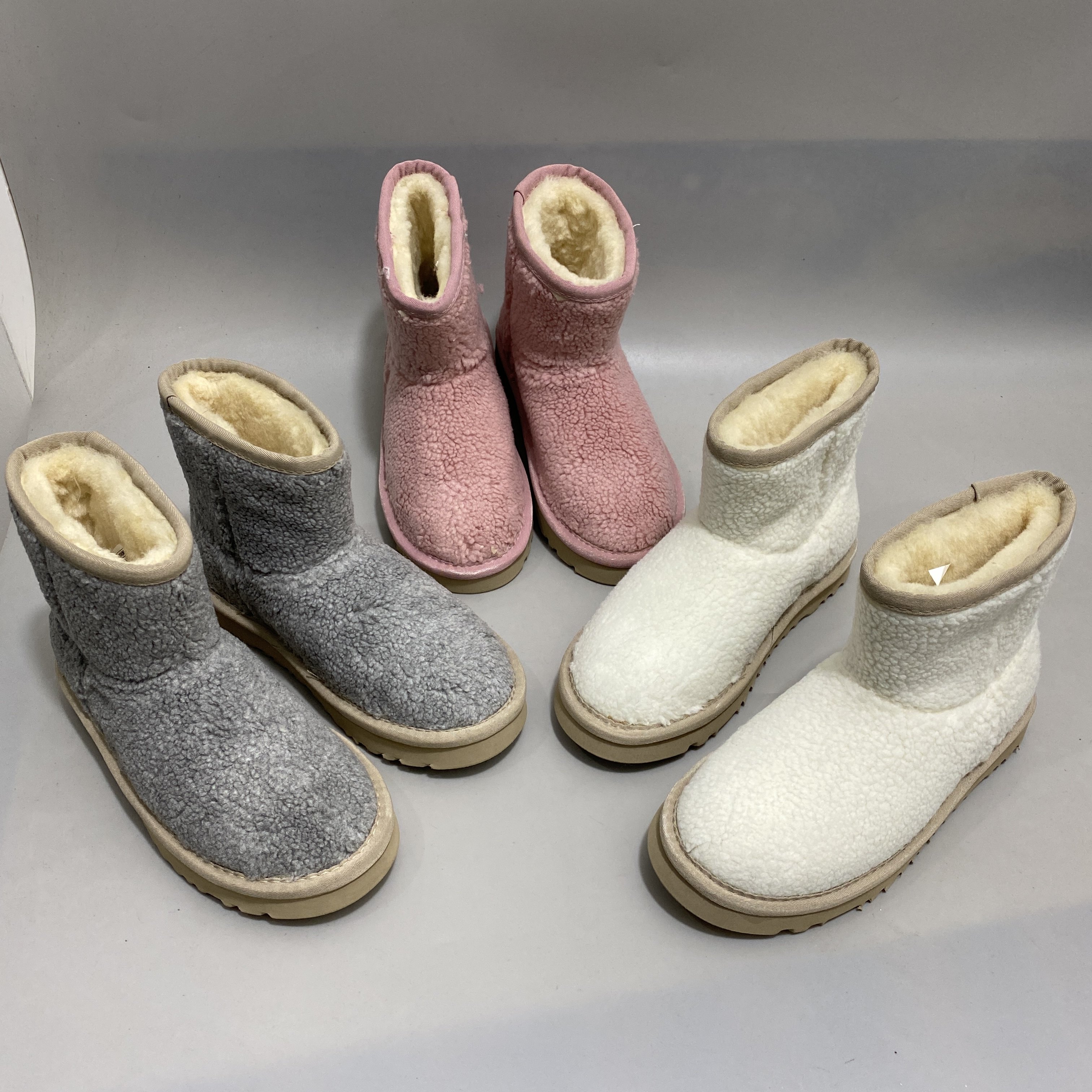 外贸小码福利冬季新款时尚百搭保暖加绒毛毛靴女防滑厚底雪地靴潮,女鞋,时装靴,淘宝优惠券,粉丝福利购,淘宝优惠卷