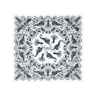 FEAROM原创OWC联名复古腰果花方巾嘻哈hiphop头巾街头潮牌西海岸