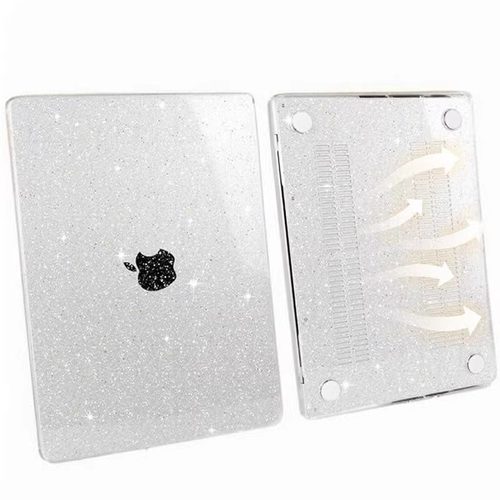适用MacbookAir保护壳苹果电脑MacbookPro13寸2016-2022满天星透明保护套2024年Pro14M4外壳配件