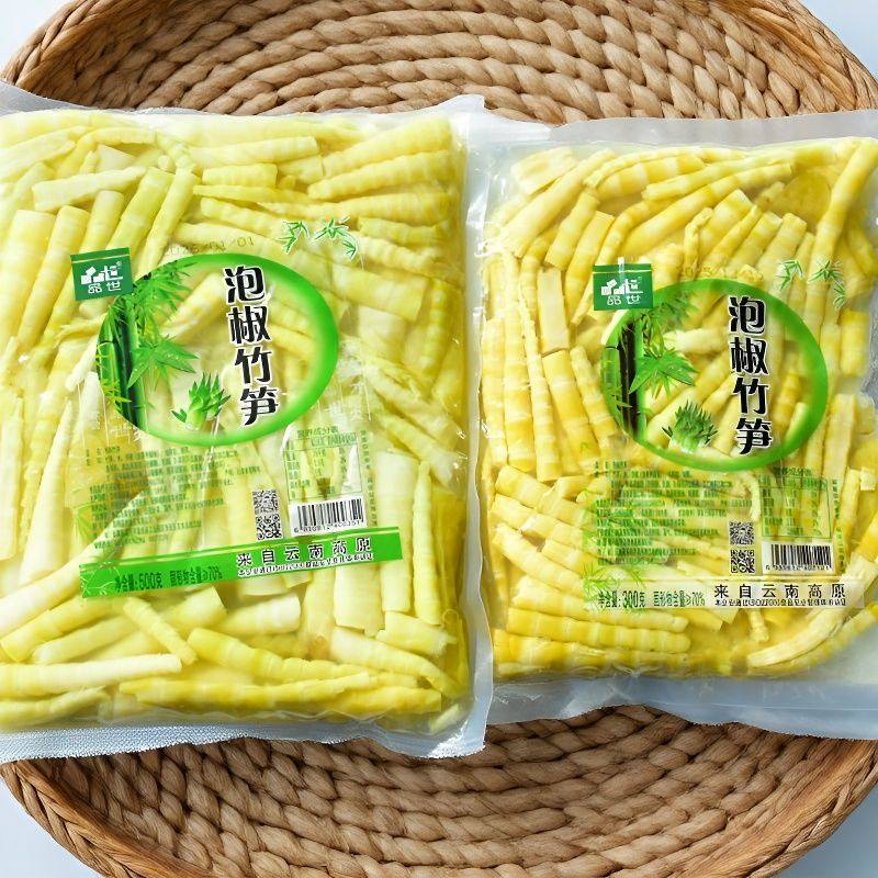 品世泡椒笋尖竹笋300克/500克笋尖即食泡椒竹笋爽脆开胃零食竹笋