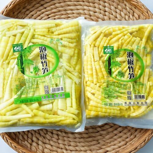 品世泡椒笋尖竹笋300克/500克笋尖即食泡椒竹笋爽脆开胃零食竹笋