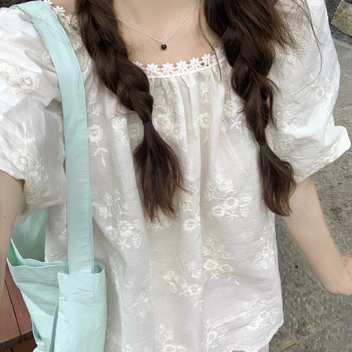 法式甜美风减龄套装蕾丝花边