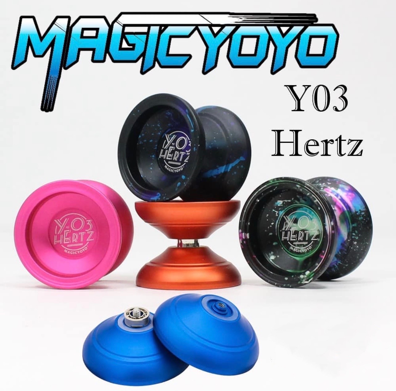 竞技比赛专用悠悠球 Y03-赫兹 专业高级合金溜溜球鬼手magic yoyo