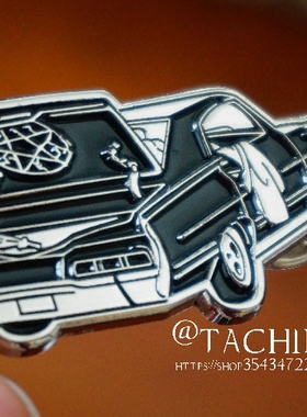 SPN邪恶力量supernatural羽毛impala的后备箱destiel烤漆金属徽章