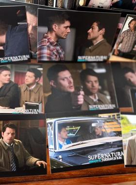 邪恶力量 明信片supernatural留言卡SPN卡片destiel dean castiel