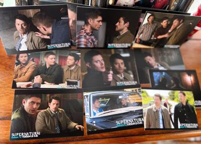 邪恶力量 明信片supernatural留言卡SPN卡片destiel dean castiel