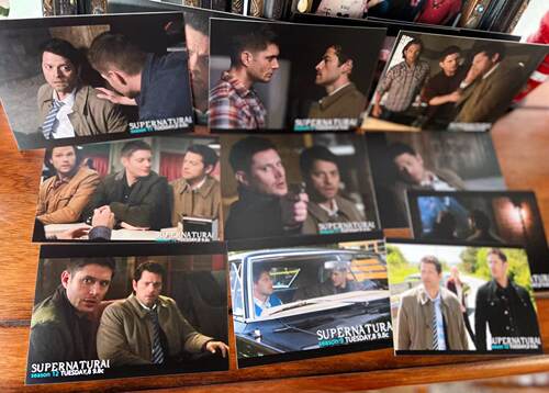 邪恶力量 明信片supernatural留言卡SPN卡片destiel dean castiel