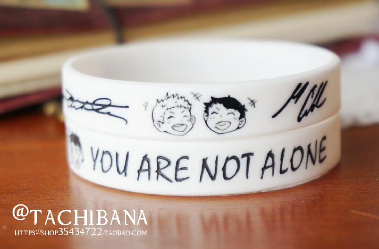 无料spn邪恶力量签名橡胶手环