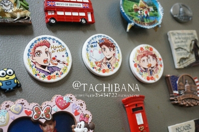 SPN邪恶力量supernatural磁铁dean吸铁destiel陶瓷冰箱贴castiel