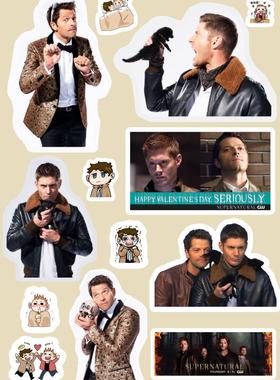 邪恶力量supernatural贴纸SPN cockles destiel真人贴纸