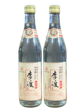 2017年李渡酒吉品40度500ml*1瓶/2瓶浓特兼香型白酒高粱酒老酒
