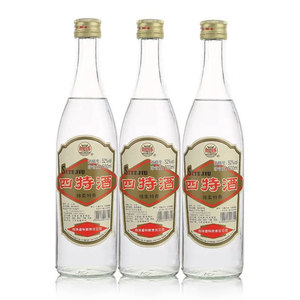 四特酒厂莲四四特液52度500ml*2瓶/3瓶玻瓶绵柔特香型调香白酒