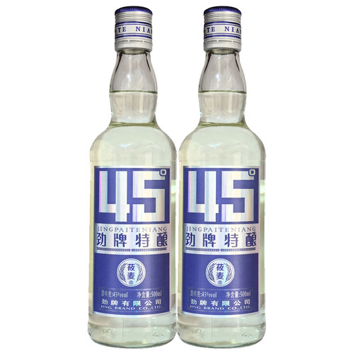 劲牌劲酒公司45度特酿莜麦酒500ml*1瓶/2瓶配置型酒包邮