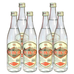 江西四特酒厂莲四45度/52度500ml*2瓶/6瓶玻璃光瓶绵柔调香型白酒