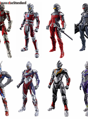 包邮现货万代拼装模型  Figure-rise1/12机动奥特曼机甲赛罗 赛文