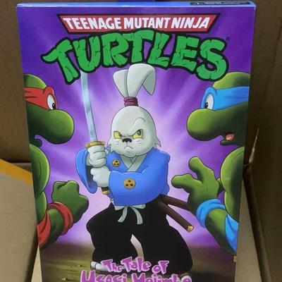 忍者神龟玩具摆件NECA宫本兔