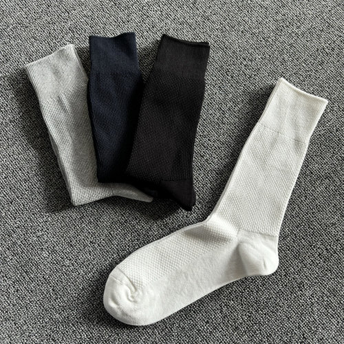 男子高筒商务纯棉长袜