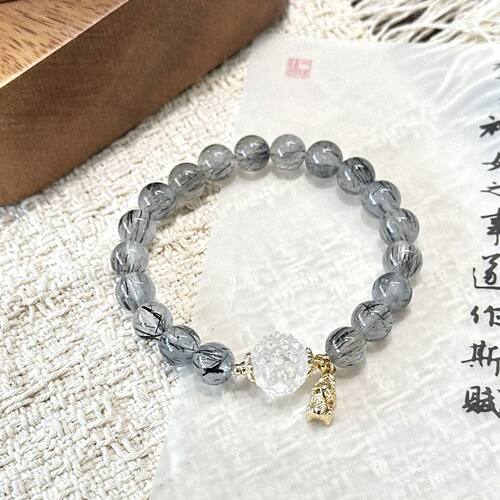 巧恩简约设计原创新中式天然水晶