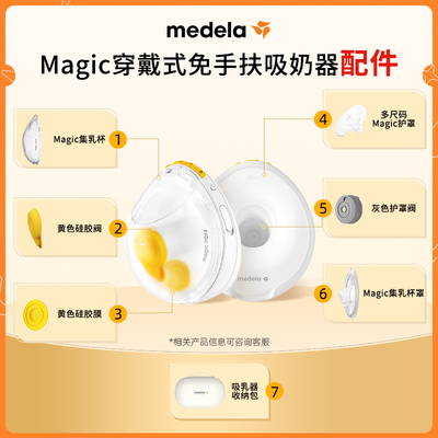 美德乐Magic穿戴式吸奶器配件