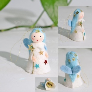 fairies3岁 冬季 花仙子Ambrosius手工毛毡娃娃玩偶精灵flower