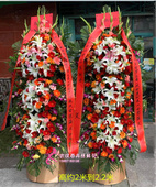 武汉开业花篮开张乔迁庆典会展演出音乐会大麦花篮三脚架同城速递