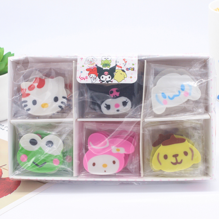 三丽鸥卡通橡皮擦创意动漫造型
