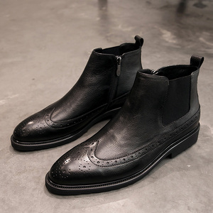冬款切尔西靴潮鞋基地207-0635-P275,男鞋靴子,星座1805