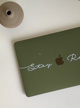 APEEL STUDIO 绿色红色流沙定制MacBook保护壳个性化新款Air13Pro