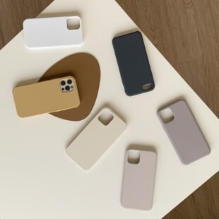 APEEL STUDIO 大地色系液态硅胶手机壳iPhone13壳适用苹果全包壳