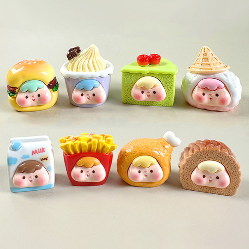 盲袋立体卡通食玩崽崽饰品配件