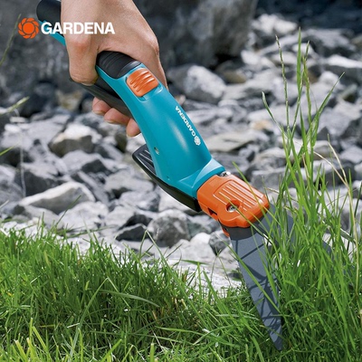 德国进口嘉丁拿花园草坪剪可调节旋转刀头修剪草坪剪草器修花8734