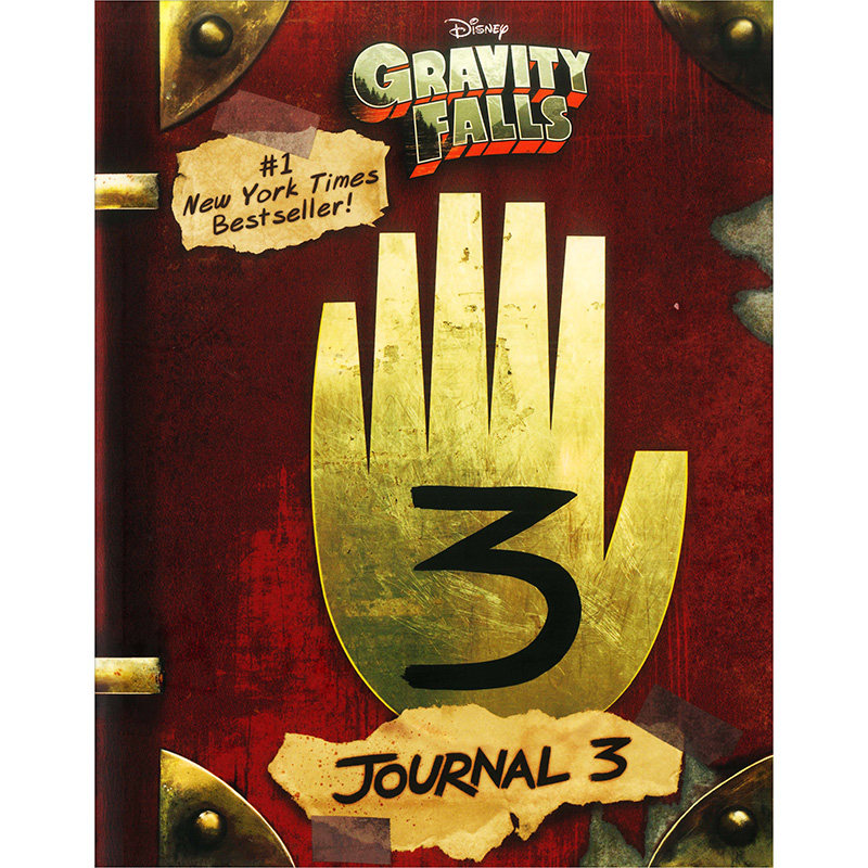 怪诞小镇:迪普日记 英文原版 gravity falls: journal 3 rob renzetti