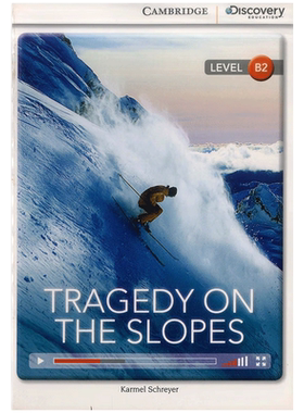 现货 剑桥分级阅读 剑桥探索 Tragedy on the Slopes Upper Intermediate Book with Online Access code