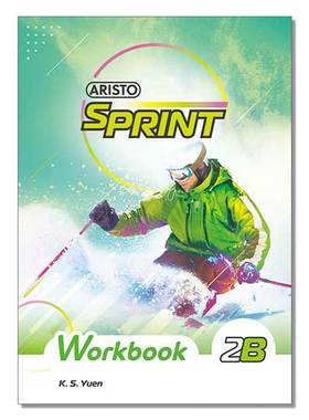 DSE Aristo Sprint Workbook 2B (2023 Ed.)Remark: No answer key is provided.