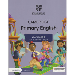 Cambridge 含学习账号 Workbook 5级练习册 English 少儿英语教材英文原版 剑桥国际小学英语课程第二版 进口图书 Primary