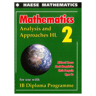 IB数学 Mathematics: Analysis and Approaches HL (Mathematics for the International Student)-9781925489590