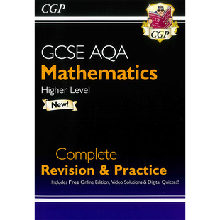 Online Quizzes Higher New 2021 Complete 现货 Practice Videos Maths GCSE Revision inc AQA