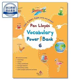 乐思出版 9789888750054 Pan Power Bank Vocabulary 词汇书 Lloyds 社 现货香港教材 小学六年级英语