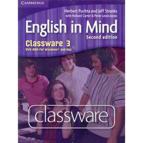现货 英音 English in Mind 3 Classware 互动白板软件