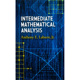 Mathematical 进口图书  Intermediate Analysis