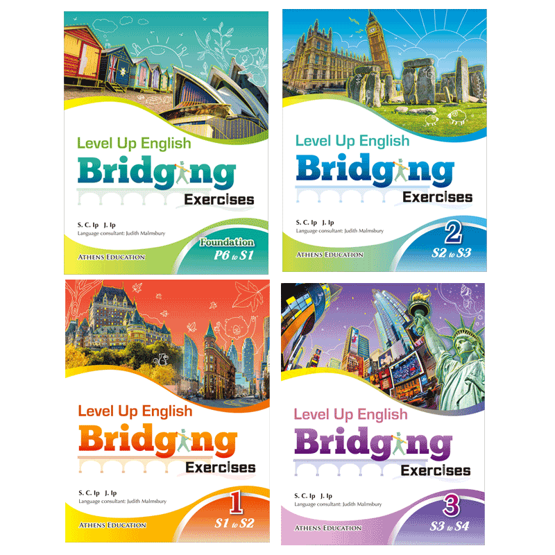 现货香港教辅 Level Up English Bridging Exercises Foundation/1/2/3 (2018 Ed.)