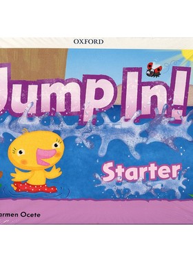 现货 牛津幼儿英语-情景式互动英语学习教材 Jump In! 学生用书[带Lingokids 在线学习激活码]