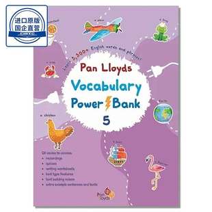乐思出版 9789888750047 Pan Power Bank Vocabulary 词汇书 Lloyds 社 现货香港教材 小学五年级英语