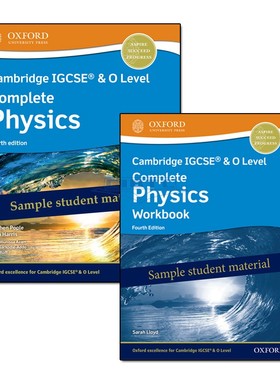 现货 剑桥国际课程教材NEW Cambridge IGCSE & O Level Complete Physics: Student Book Workbook 第四版 IG物理 学生用书练习册