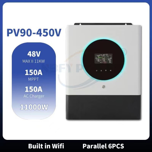 太阳能光伏逆变器6.2/8.5/10.2/11KW离并网MPPT控制器逆控一体机