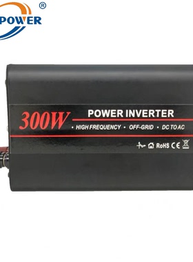 Pure sine wave Power inverter 300W AC100V/110V/120V逆变器