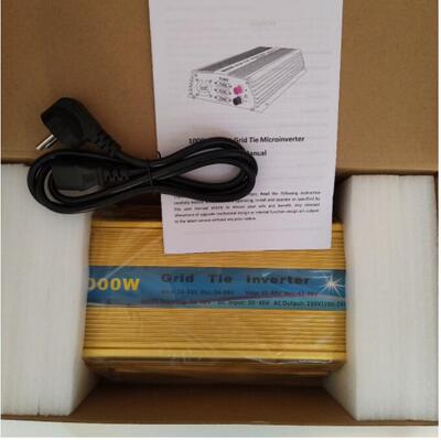 1000W Grid tie inverter, DC20V~45V, AC90V-140V or 190V-260V