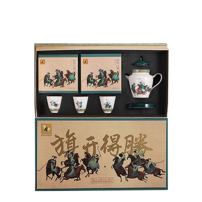 八马旗开得胜茶具组合茶礼